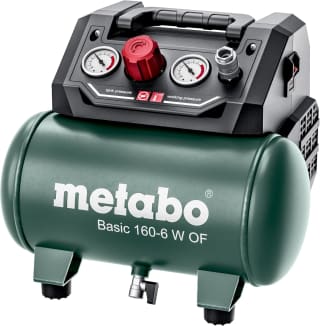 Metabo Basic 160-6 W OF Compressor voor €107,09 bij Amazon