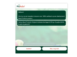 Gratis Becel ProActiv 250g via cashback