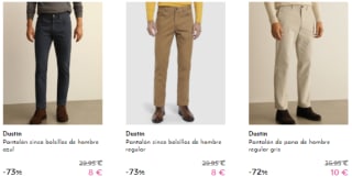 DUSTIN - Pantalones para hombre hasta 10€