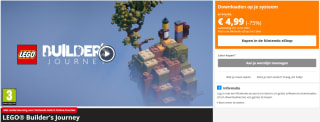 LEGO Builder's Journey (Nintendo Switch) voor €4,99 in de Nintendo Shop