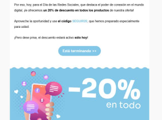 20% descuento en una gran selección de productos desde Futunatura