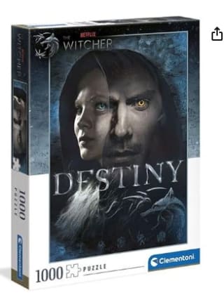 Puzzle 1000 Piezas The Witcher marca Clementoni por 7,71€ (7,50 ECI)