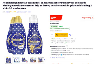 Robijn, Omo, Sun met kortingen tot 68% korting