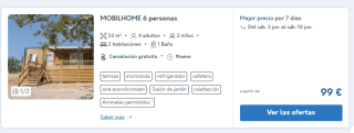 Castellón en Junio Camping 7 noches por solo 25€