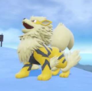 Shiny Arcanine gratis in Pokémon Scarlet & Violet