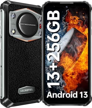 Moviles Resistentes OUKITEL WP22 13GB + 256GB, 10000mAh Batería por 179,99€