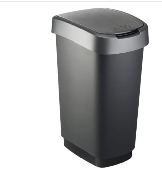 Cubo de basura Rotho Twist de 50L con tapa sin BPA por solo 17,99€