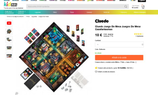 Juego de mesa Cluedo Cazafantasmas por solo 10€