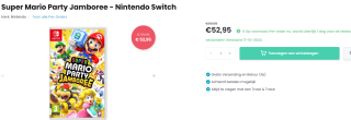 Mario Party Jamboree voor €52,99 bij GameResource