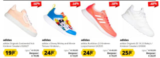 Sport-Korting sale met diverse Adidas kids sneakers vanaf €19,99