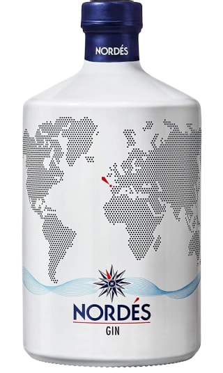 Ginebra Premium nacional Nordés - 1 botella de 1L por 24,86€.