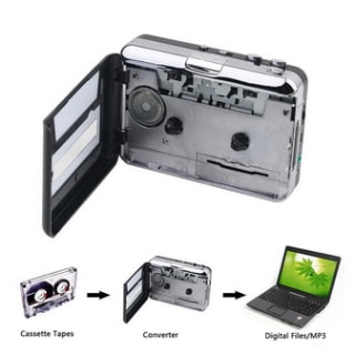 Reproductor/Convertidor de cintas de cassette a MP3 por 18,92€