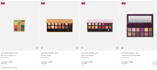 40% korting op Anastasia Beverly Hills paletten bij Douglas