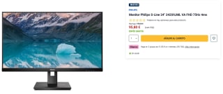 Monitor Philips S Line 242S9JML/00 23.8" LED FullHD 75Hz por 95,80€