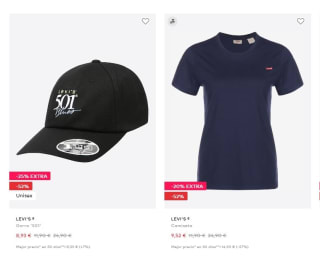 Recopilación marca Levi's desde 7,43€ en About you