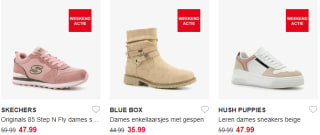 20% korting op casual damesschoenen bij Scapino