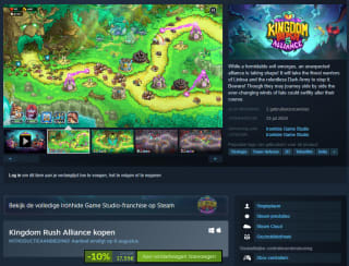 Kingdom Rush 5 Alliance TD voor €17,55 bij Steam