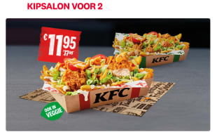 2x Kipsalon voor €11,95 bij KFC