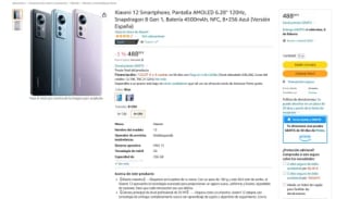 Móvil Xiaomi 12 pro a tan solo 488€
