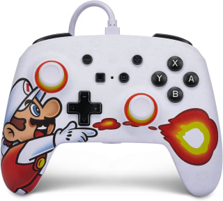 PowerA Enhanced Wired Controller voor Nintendo Switch - Fireball Mario voor €14,98 bij Amazon