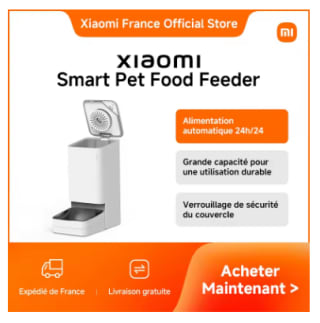 Distributeur de Croquettes Xiaomi Smart Pet Food Feeder à 129,90€