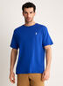 Polera Manga Corta Cuello Redondo Logo Bordado por solo $13.490
