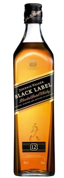 Johnnie Wlker Black Label Whisky 70cl por 16,73€.