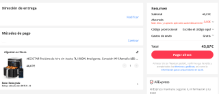 AIGOSTAR Freidora de Aire sin Aceite 7L,1900W por 43,67€