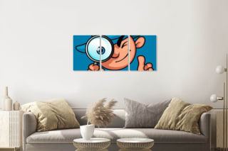 Eigen foto op een Drieluik/meerluik op canvas vanaf €13,74 dmv code bij FotoCadeau