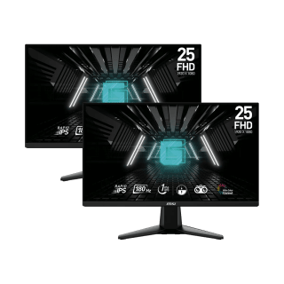 2 Monitores MSI G255F 24.5" LED Rapid IPS FullHD 180Hz por 199€
