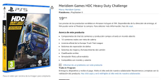 Videojuego Heavy Duty Challenge PS5 por 19,99€