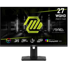 MSI MAG 274QRF-QD E2 27" Quad HD 180Hz IPS Gaming monitor voor €269 bij Megekko
