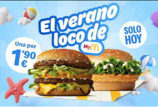 Oferta del día Big Mac o Mac Pollo por 1,90€