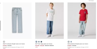 Tot 50% korting op geselecteerde artikelen tijdens de Levi’s End of Season sale