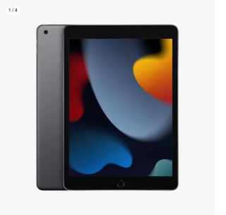 Apple 2021 iPad 9.ª generación 10,2 Pulgadas Wi-Fi 64 GB por solo 259€ (Nuevos usuarios por 249€)