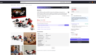 LEGO 10330 Icons McLaren MP4/4 y Ayrton Senna Minifigura por solo 54,99€ (Nuevos usuarios por 32,99€)