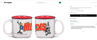 Taza Mushup Justice Bugs & Lucas Looney Tunes Warner Mushup Stor por 4,25€
