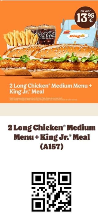 Diverse Korting Coupons Burgerking