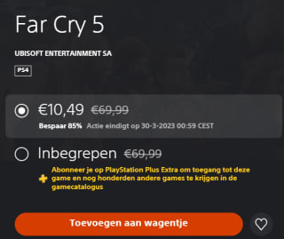 Far Cry 5 (Playstation 4) voor €10,49 in de Playstation Store