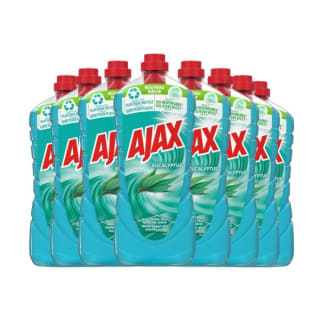Ajax Allesreiniger Eucalyptus 1,25 liter- 8 stuks voor €11,99 bij Timco Voordeelmarkt