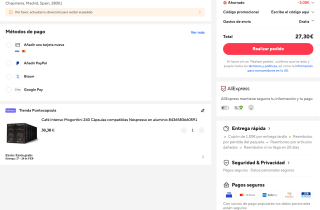 Espresso Mogorttini 240 cápsulas Compatibles con Nespresso por 27,30€