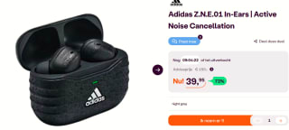 Adidas Z.N.E 01 ANC - In-ear koptelefoon - Night Grey voor €39,95 bij iBOOD