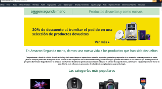 Descuento 20% Productos reacondicionados Amazon