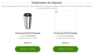 Aeroccino, Cajón o Travel Mug gratis por compra