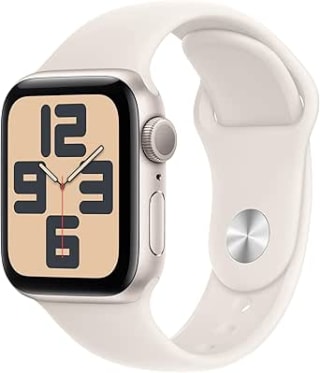 Apple Watch SE (2e gen) - Starlight - GPS, 40 mm voor €199 bij Amazon
