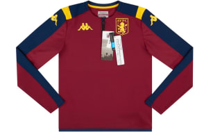 Sudadera de entrenamiento con cremallera de 1/4 Aston Villa Kappa 2019-20 Niños por 10,79€