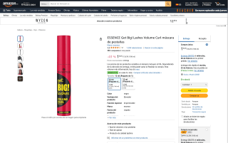 ESSENCE máscara de pestañas por 1,56€