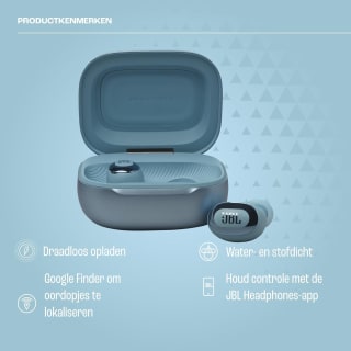 JBL Live Buds 3 - In ear koptelefoon - Blauw voor €124 bij Amazon