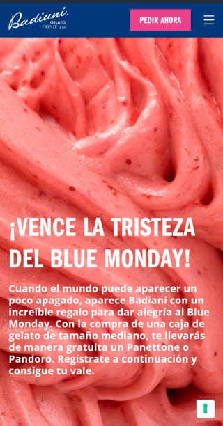 un Panettone o Pandoro por compra de helado mediano,, Barcelona