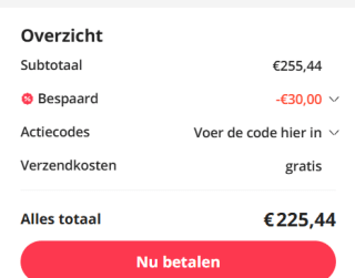 Sony WH-1000XM5 - Draadloze koptelefoon met Noise Cancelling voor €225,44 dmv code bij Aliexpress